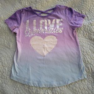"I Love Gymnastics" top